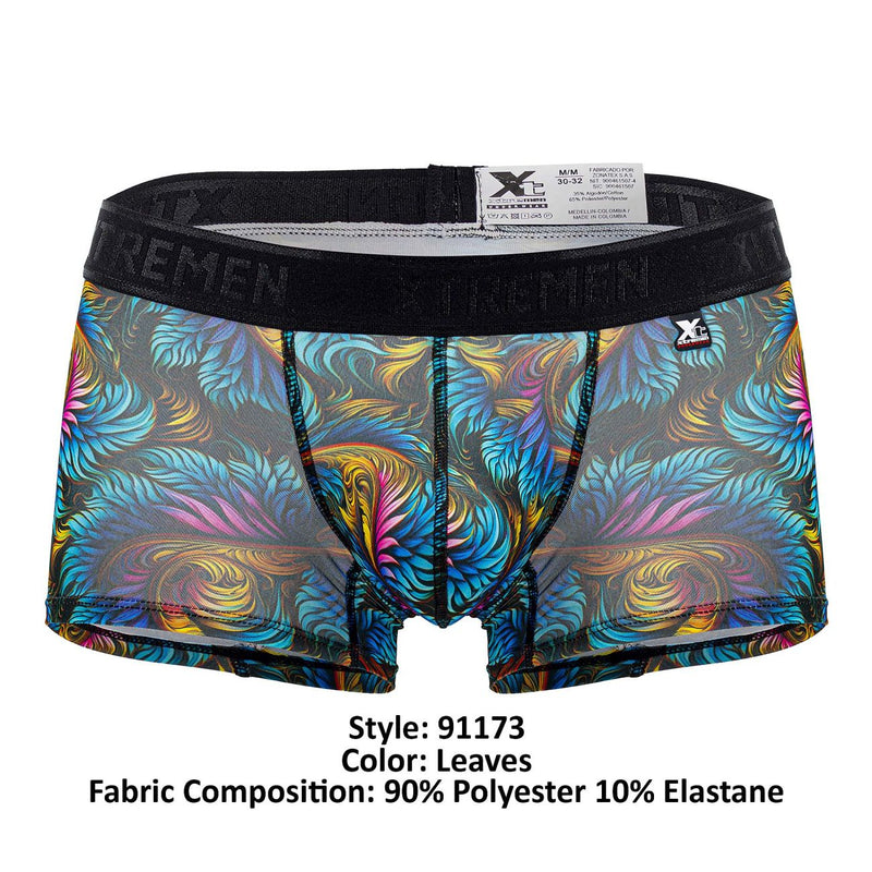 Xtremen 91173 Feuilles de couleur imprimées Trunks