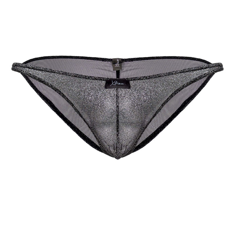 Xtremen 91174 Tulle Mesh Bikini रंग काला