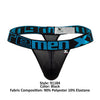 Xtremen 91184 Mesh tangas color negro