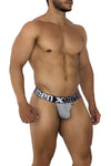 Xtremen 91184 Mesh Thongs Color Grey