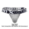 Xtremen 91184 Mesh tangas color gris