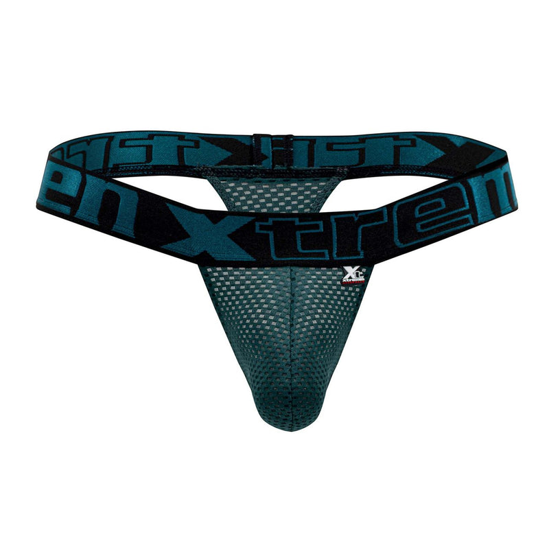 Xtremen 91184 Mesh tangas color verde