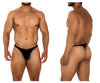 Xtremen 91185 Mesh tangas color negro