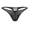 Xtremen 91185 Mesh tangas color negro