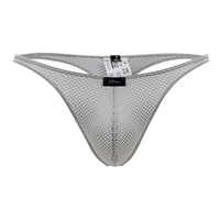 Xtremen 91185 Mesh Thongs Color Gray