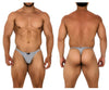 Xtremen 91185 Mesh Thongs Color Gray