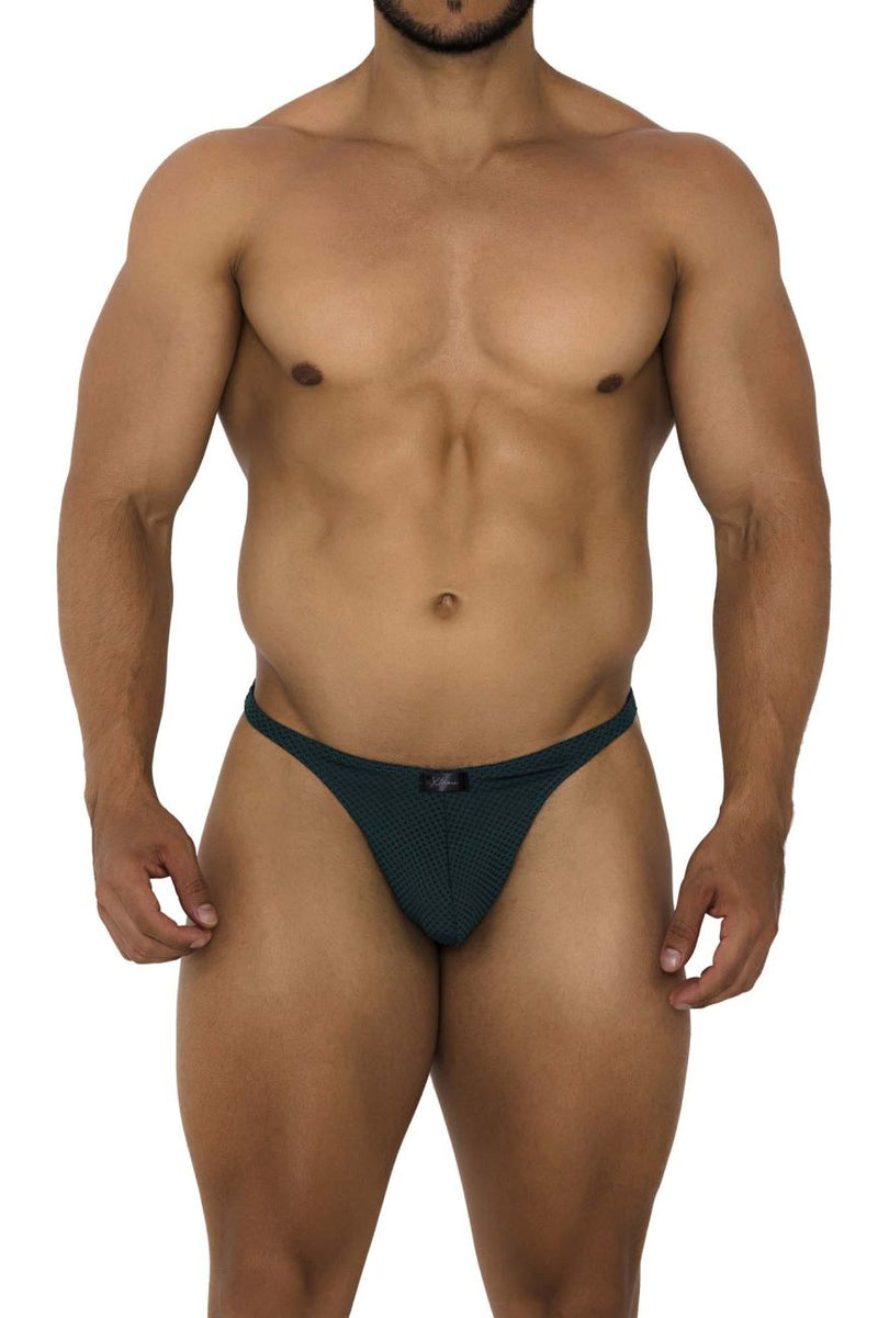 Xtremen 91185 Mesh Thongs Color Green