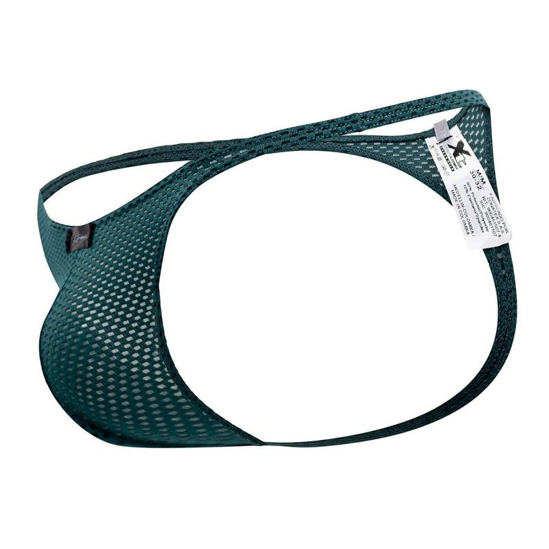 Xtremen 91185 Mesh tangas color verde