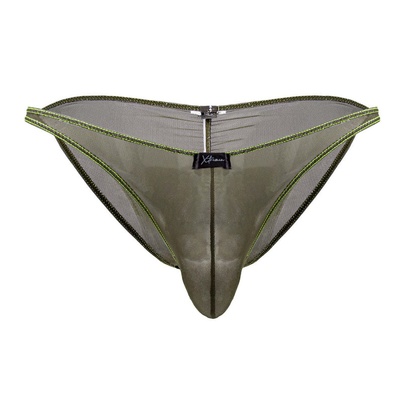 Xtremen 91187 TULLE MESH BIKINI COULEUR VERT