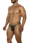 Xtremen 91187 TULLE MESH BIKINI COULEUR VERT