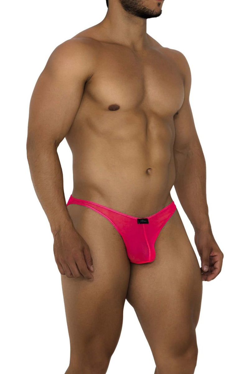 Xtremen 91187 Tulle Mesh Bikini रंग गुलाबी