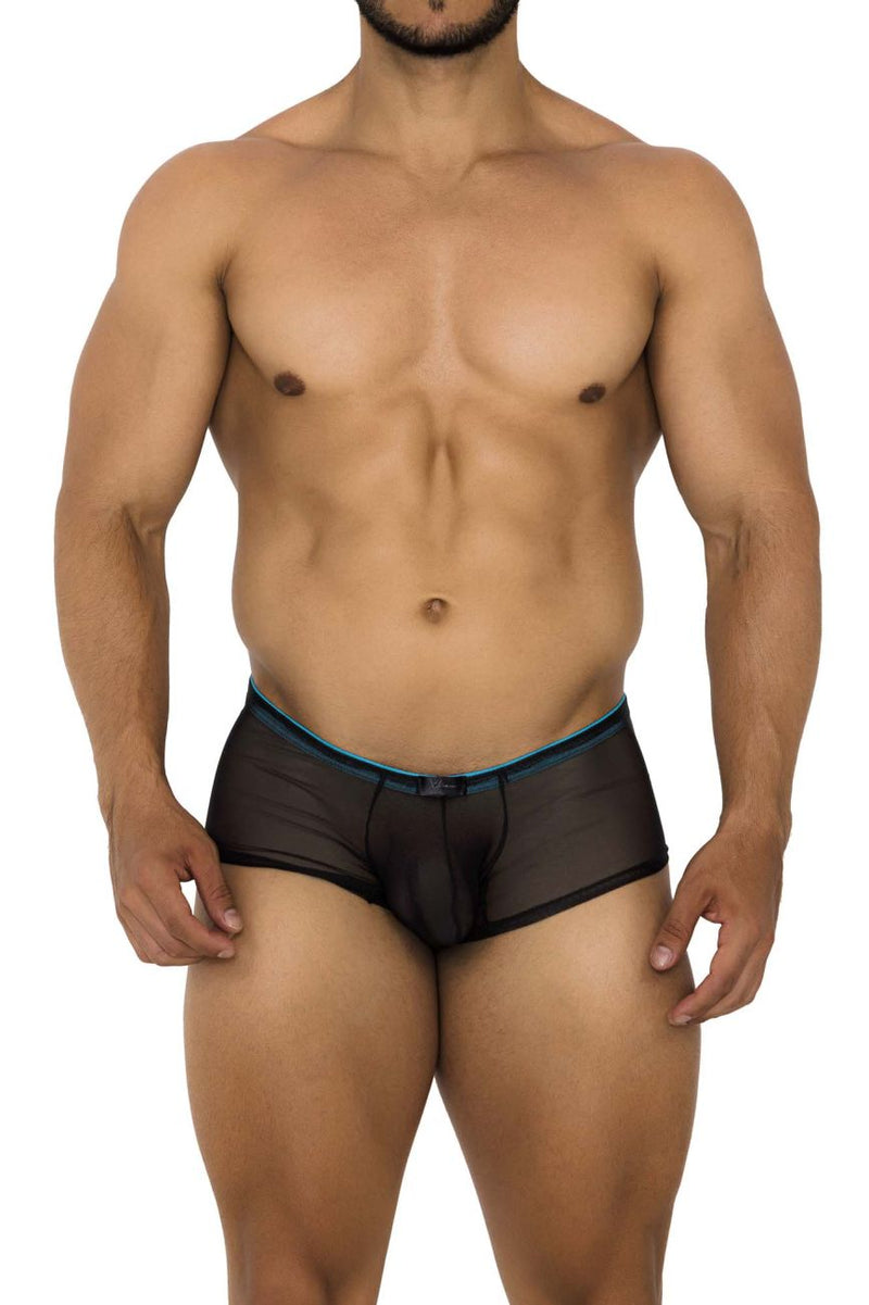 Xtremen 91188 TULLE MESH TRUNKS COULEUR NOIR