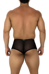 Xtremen 91188 TULLE MESH TRUNKS COULEUR NOIR