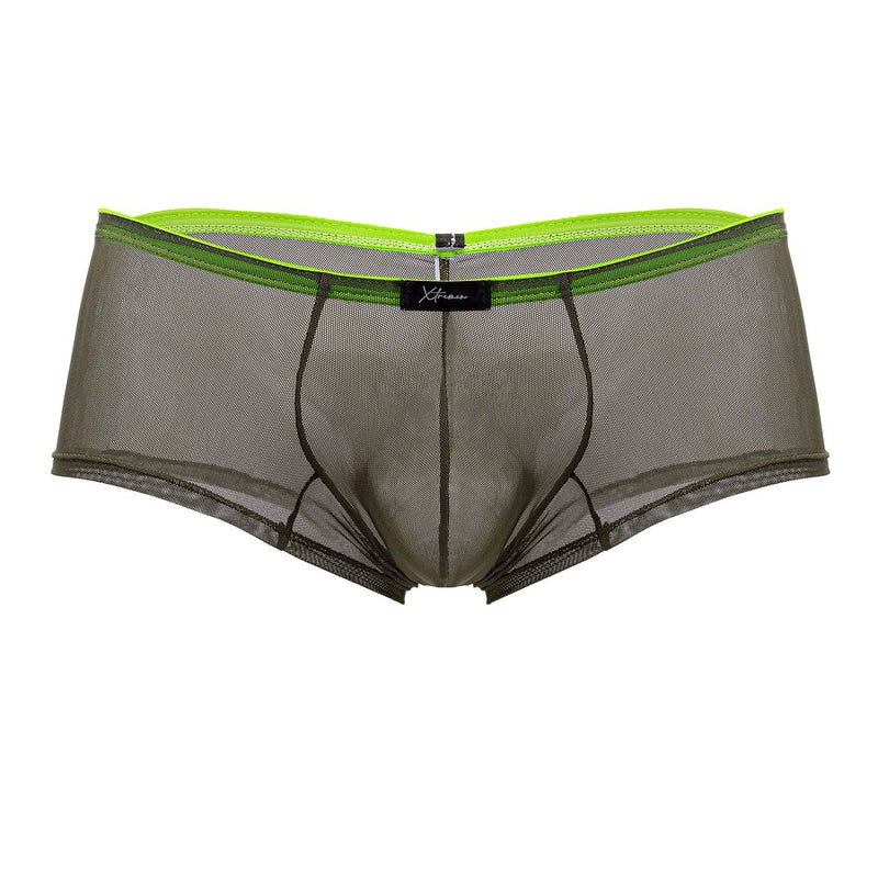 Xtremen 91188 TULLE MESH TRUNKS COULEUR VERT