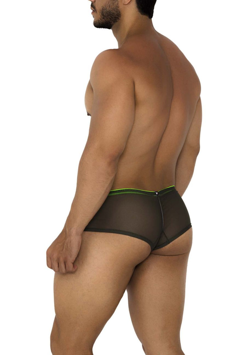 Xtremen 91188 Tulle Mesh Trunks color verde