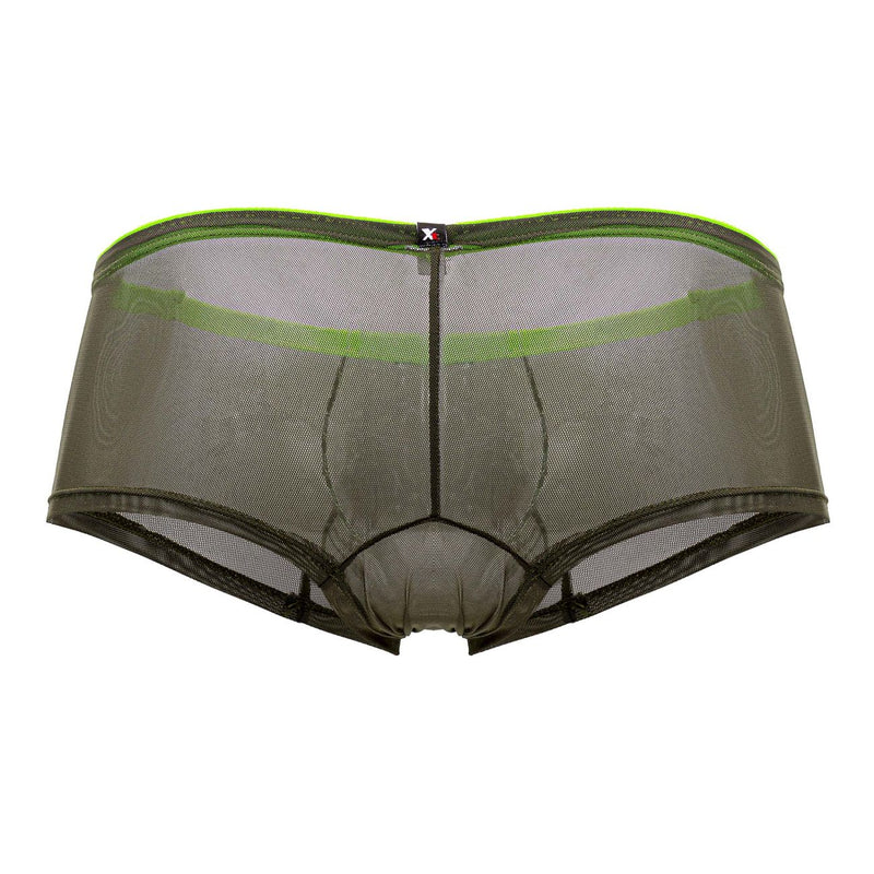 Xtremen 91188 Tulle Mesh Trunks Color Green