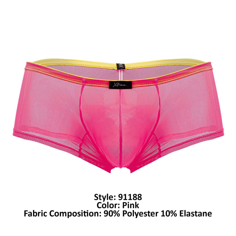 Xtremen 91188 Trunks de malla de tul color rosa