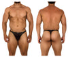 Xtremen 91189 Tulle Mesh tangas color negro