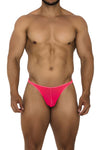 Xtremen 91189 Tulle Mesh tangas color rosa