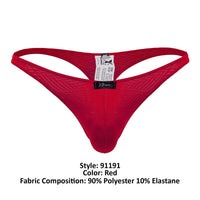 Xtremen 91191 Jacquard tangas color rojo