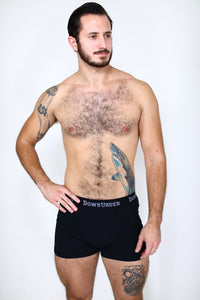 DownUnder Apparel Basic Boxer Briefs In Black, Navy Blue and White.  Menswear. For The Boys!