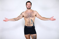 DownUnder Apparel Basic Boxer Briefs In Black, Navy Blue and White.  Menswear. For The Boys!