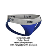 MaleBasics MBL107 MOBクラシックフェチジョック3インチジョックストラップカラーロイヤル