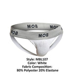 MaleBasics MBL107 MOBクラシックフェチジョック3インチジョックストラップカラーホワイト