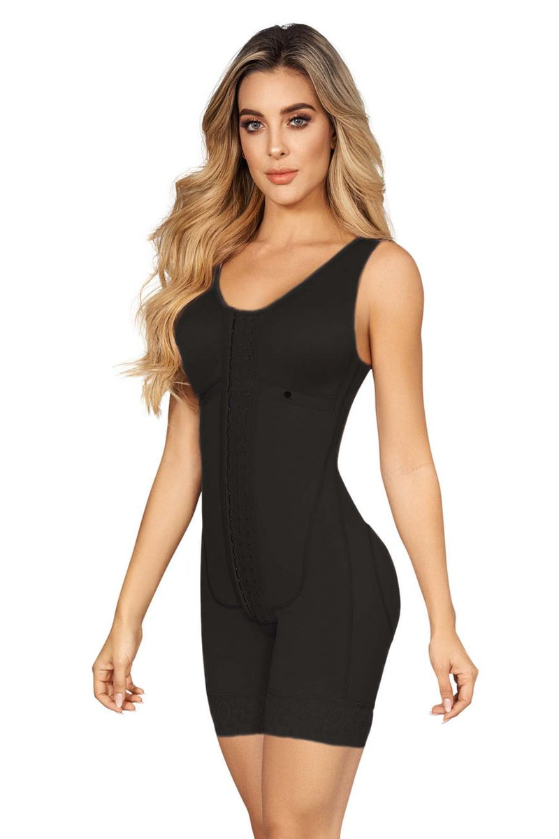 Moldeate 5061 Open Bust Push up and Butt Lifter Body Shaper Side