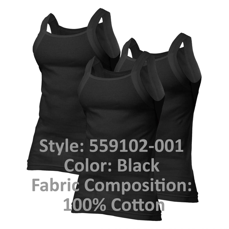 Papi 980403-001 3PK Cotton Stretch Brief Color Black – D.U.A.