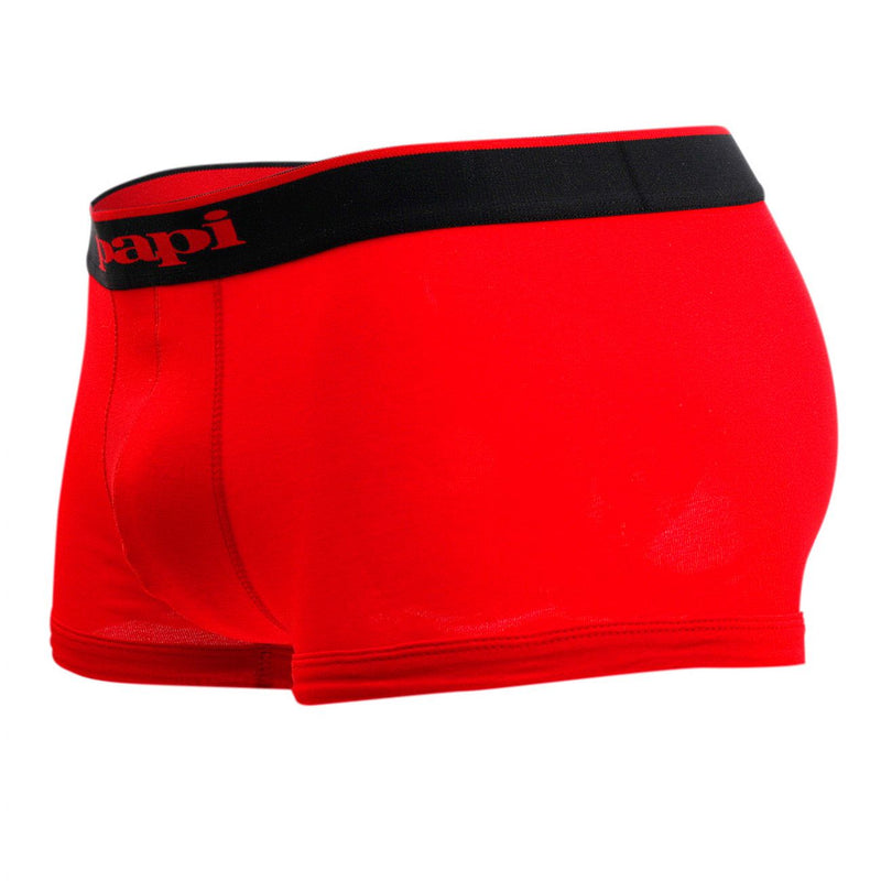 Papi 980501-950 3pk Cotton Stretch Brazilian Solids Red-gray-black –   - Men's Underwear and Swimwear