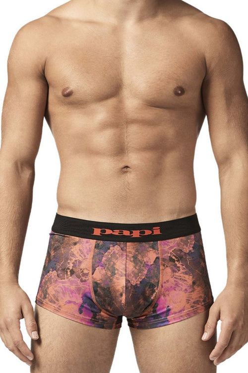 Papi Umpa048 Microflex Brazilian Trunks Red-leopard –   - Men's Underwear and Swimwear