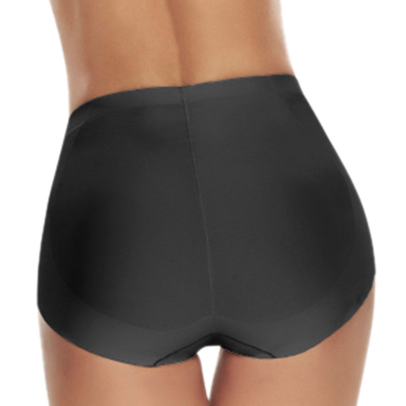 TrueShapers 1275 Mid-Waist Control Panty with Butt Lifter Benefits Col –